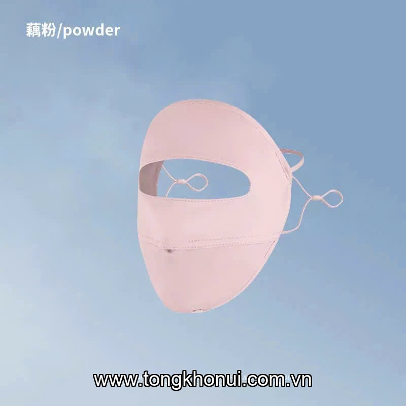 KHẨU TRANG CHỐNG NẮNG SỢI LỤA BĂNG DONAHOME – MODEL OC-KT01 | CHE FULL MẶT, UPF 50+! ảnh 3