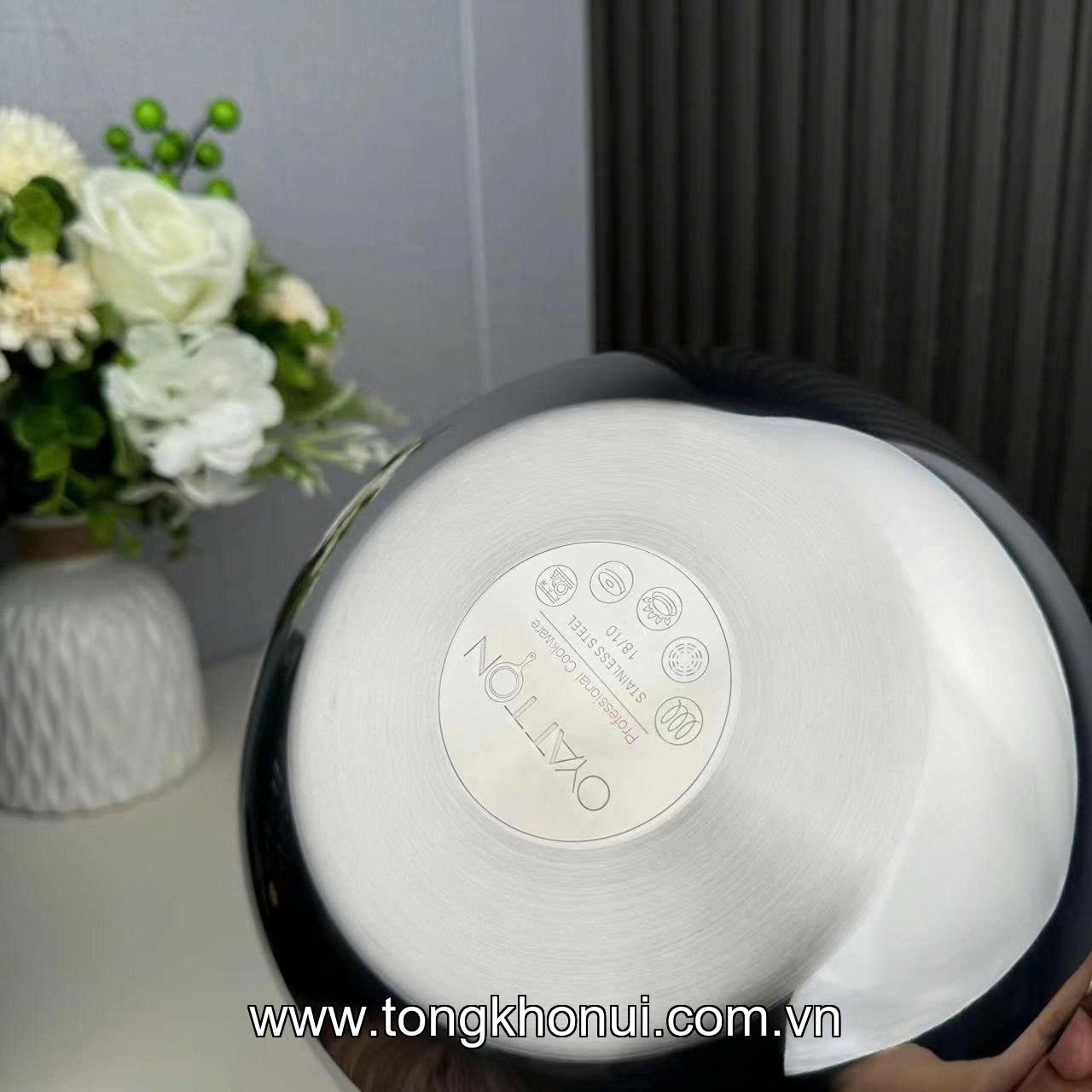 Nồi Oyatton 18cm inox 18/10 - O284 model: OYT-284P18 ảnh 1