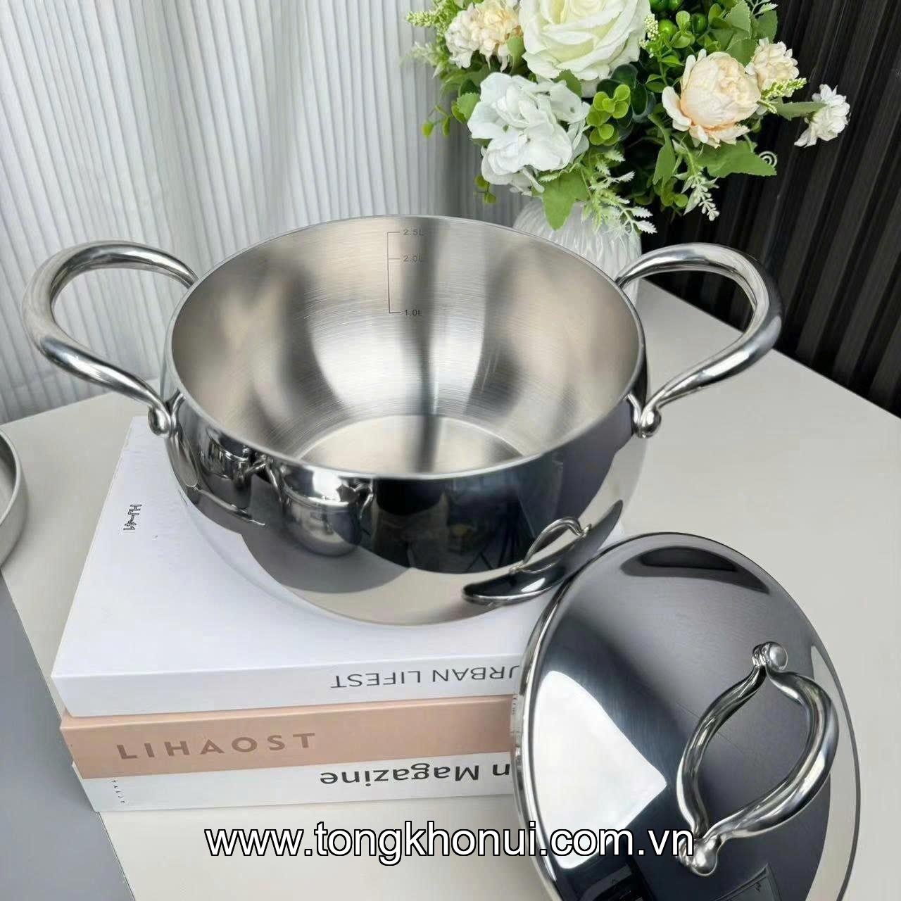 Nồi Oyatton 18cm inox 18/10 - O284 model: OYT-284P18 ảnh 7
