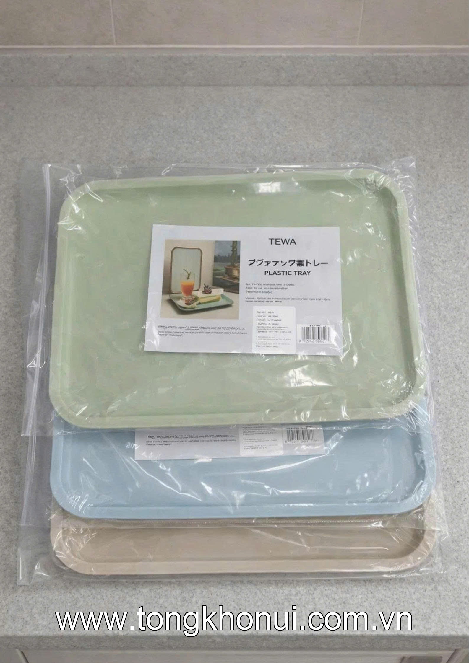 KHAY NHỰA ĐỰNG ĐỒ ĐA NĂNG 41X30CM TEWA – KHAY BƯNG BÊ TRÀ, CÀ PHÊ, MỸ PHẨM DECOR (MÃ 80061) ảnh 8