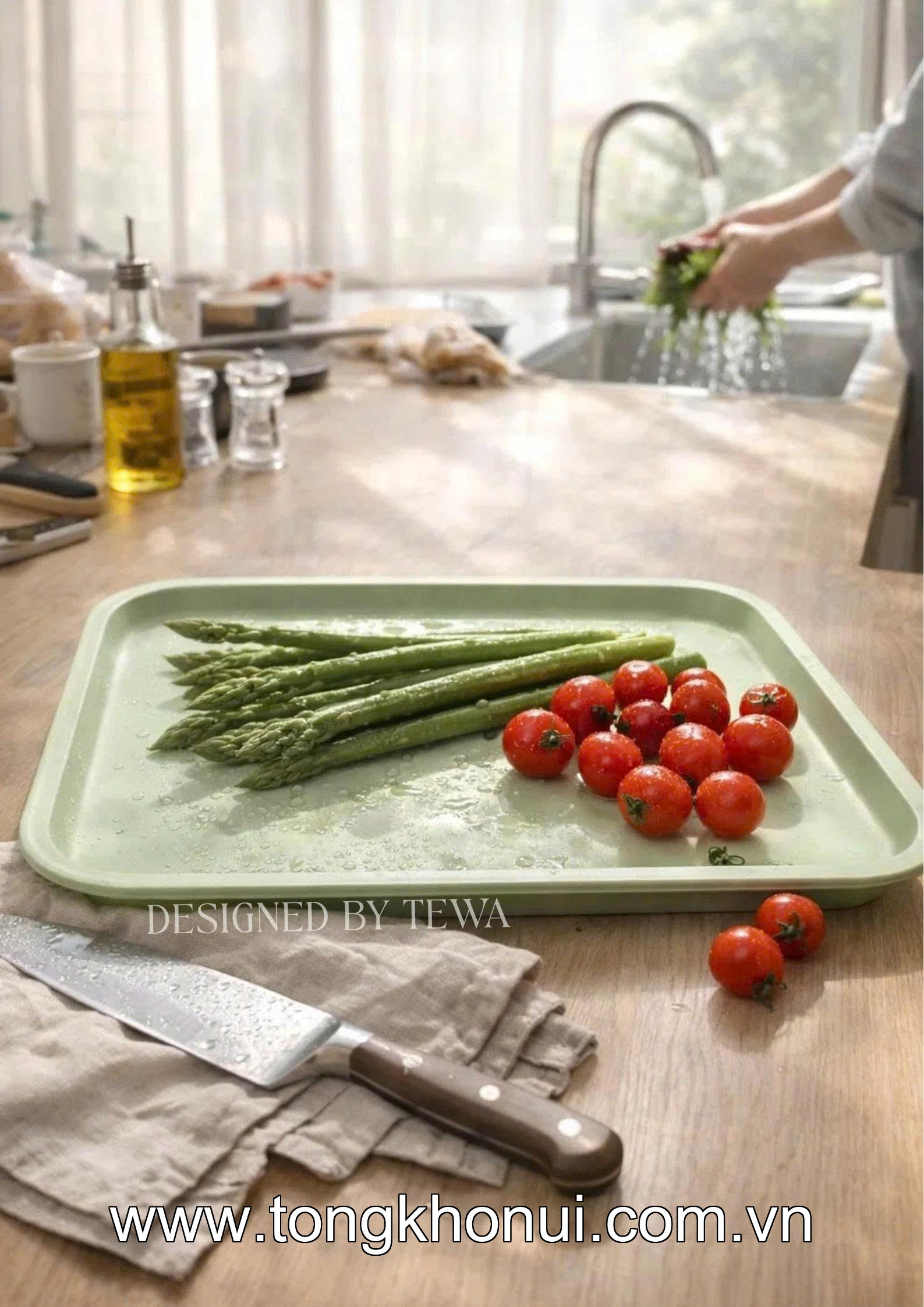 KHAY NHỰA ĐỰNG ĐỒ ĐA NĂNG 41X30CM TEWA – KHAY BƯNG BÊ TRÀ, CÀ PHÊ, MỸ PHẨM DECOR (MÃ 80061) ảnh 10