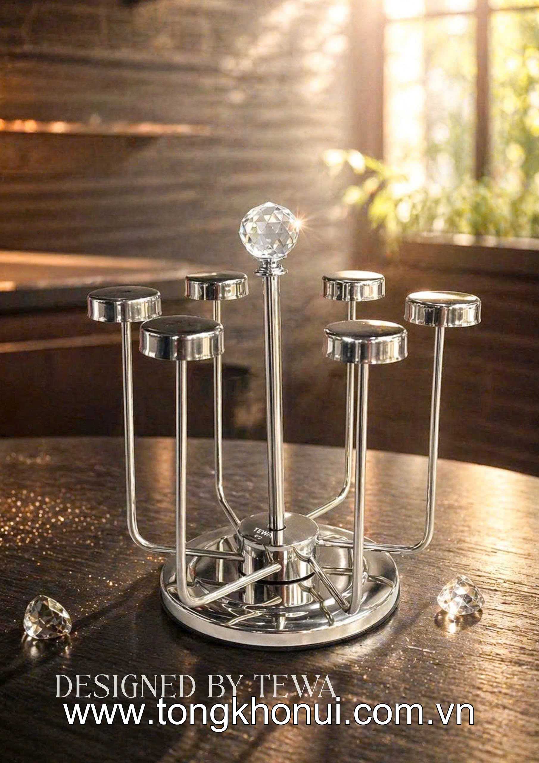 GIÁ ÚP CỐC XOAY 360 ĐỘ INOX 304 TEWA – MÃ 80064 ảnh 6