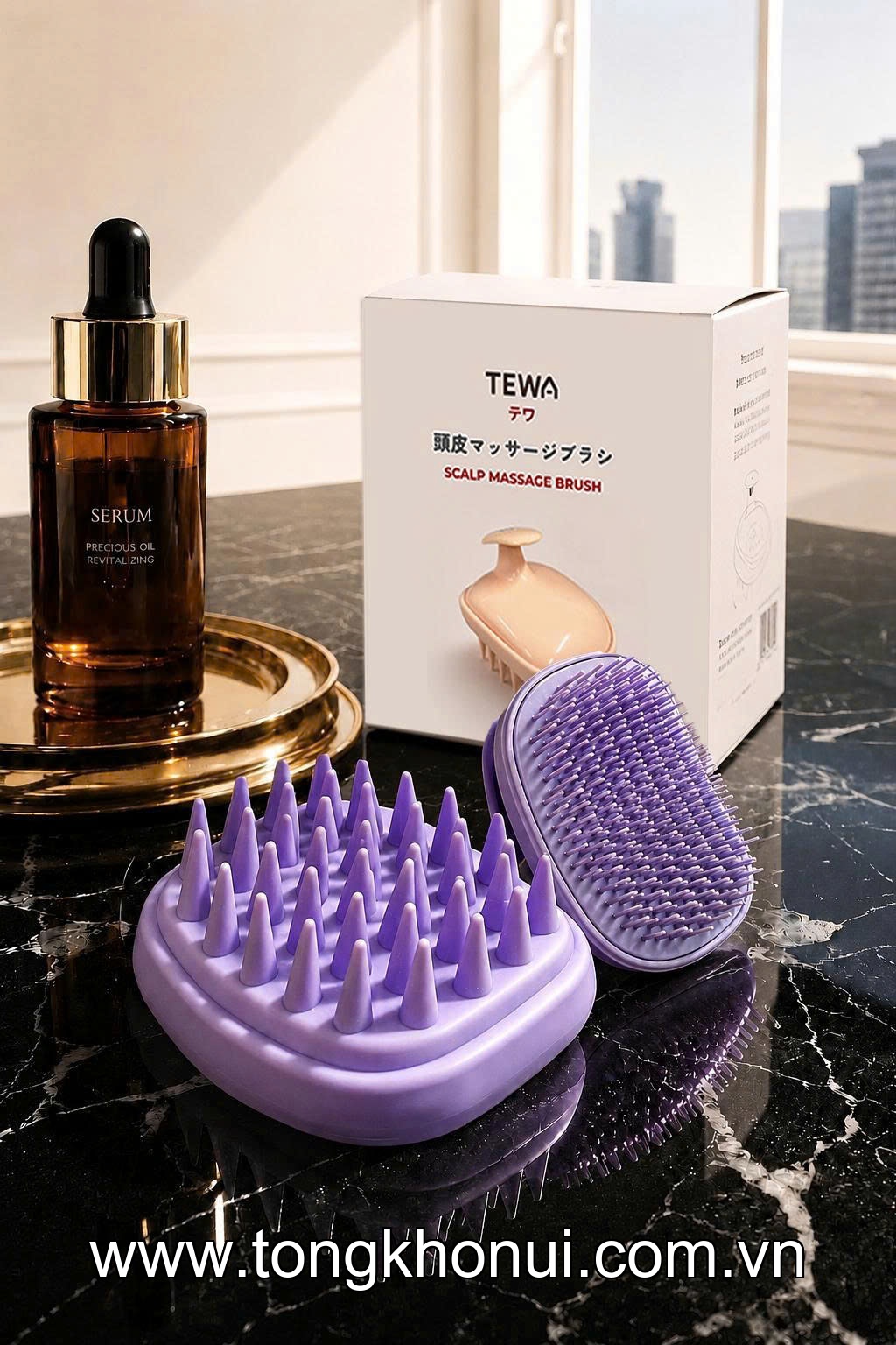 LƯỢC GỘI MASSAGE DA ĐẦU TEWA – LƯỢC GỘI ĐẦU TẠO BỌT, MASSAGE THƯ GIÃN CHUẨN SPA (MÃ 80068) ảnh 8