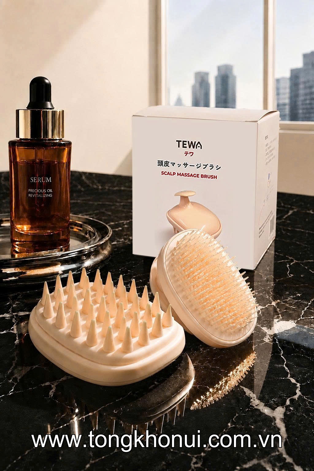 LƯỢC GỘI MASSAGE DA ĐẦU TEWA – LƯỢC GỘI ĐẦU TẠO BỌT, MASSAGE THƯ GIÃN CHUẨN SPA (MÃ 80068) ảnh 10