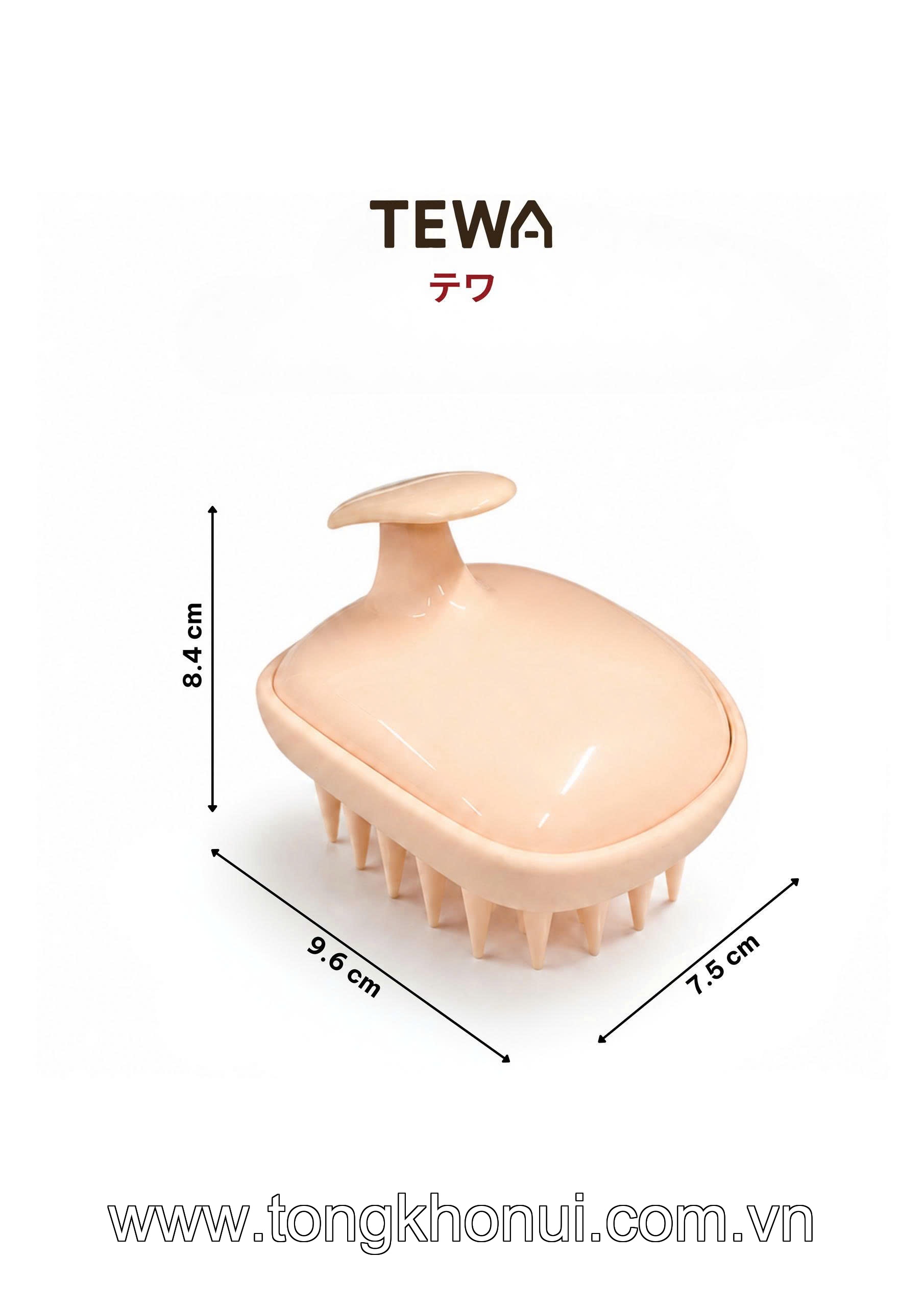 LƯỢC GỘI MASSAGE DA ĐẦU TEWA – LƯỢC GỘI ĐẦU TẠO BỌT, MASSAGE THƯ GIÃN CHUẨN SPA (MÃ 80068) ảnh 14