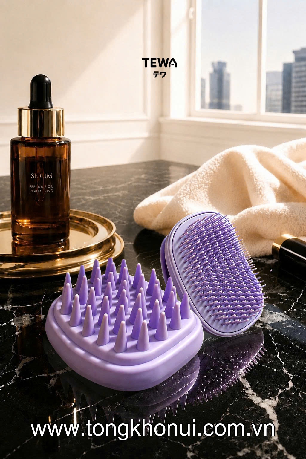 LƯỢC GỘI MASSAGE DA ĐẦU TEWA – LƯỢC GỘI ĐẦU TẠO BỌT, MASSAGE THƯ GIÃN CHUẨN SPA (MÃ 80068) ảnh 16