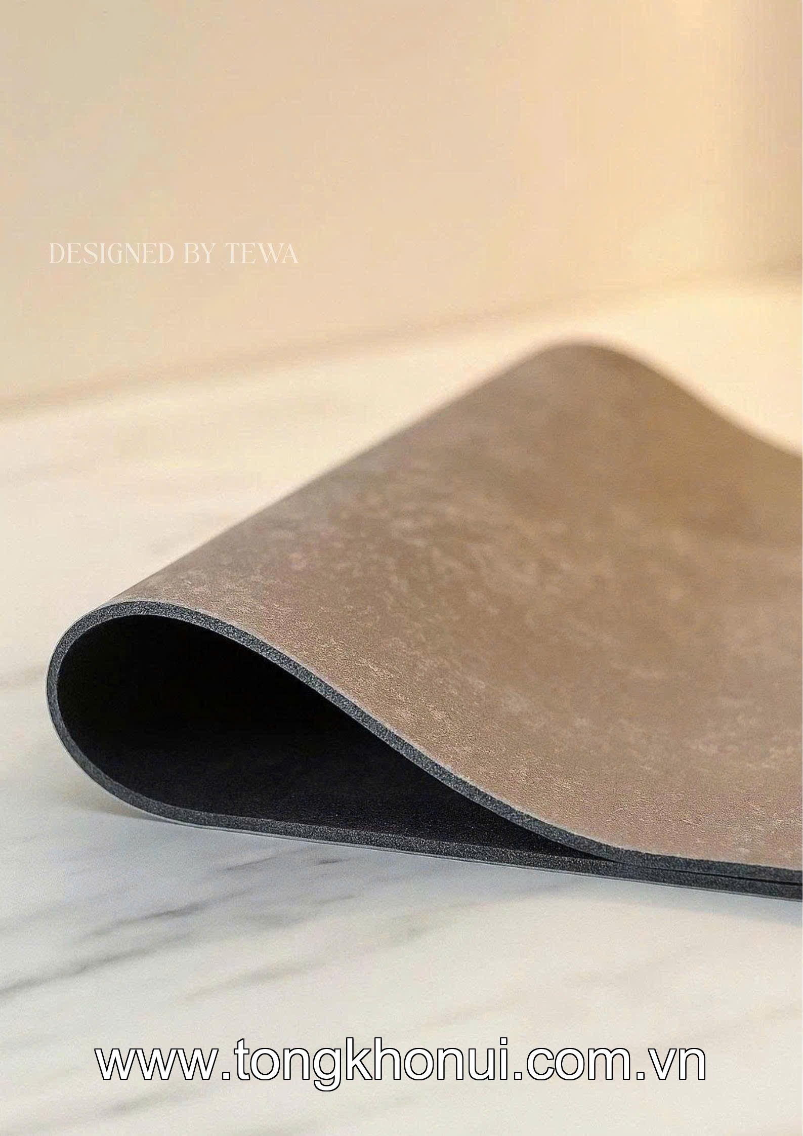 THẢM NANO KHÔ NHANH VÂN XÁM TEWA – THẢM BÙN TẢO CÁT THẤM HÚT SIÊU TỐC PHÒNG TẮM (MÃ 80055) ảnh 10