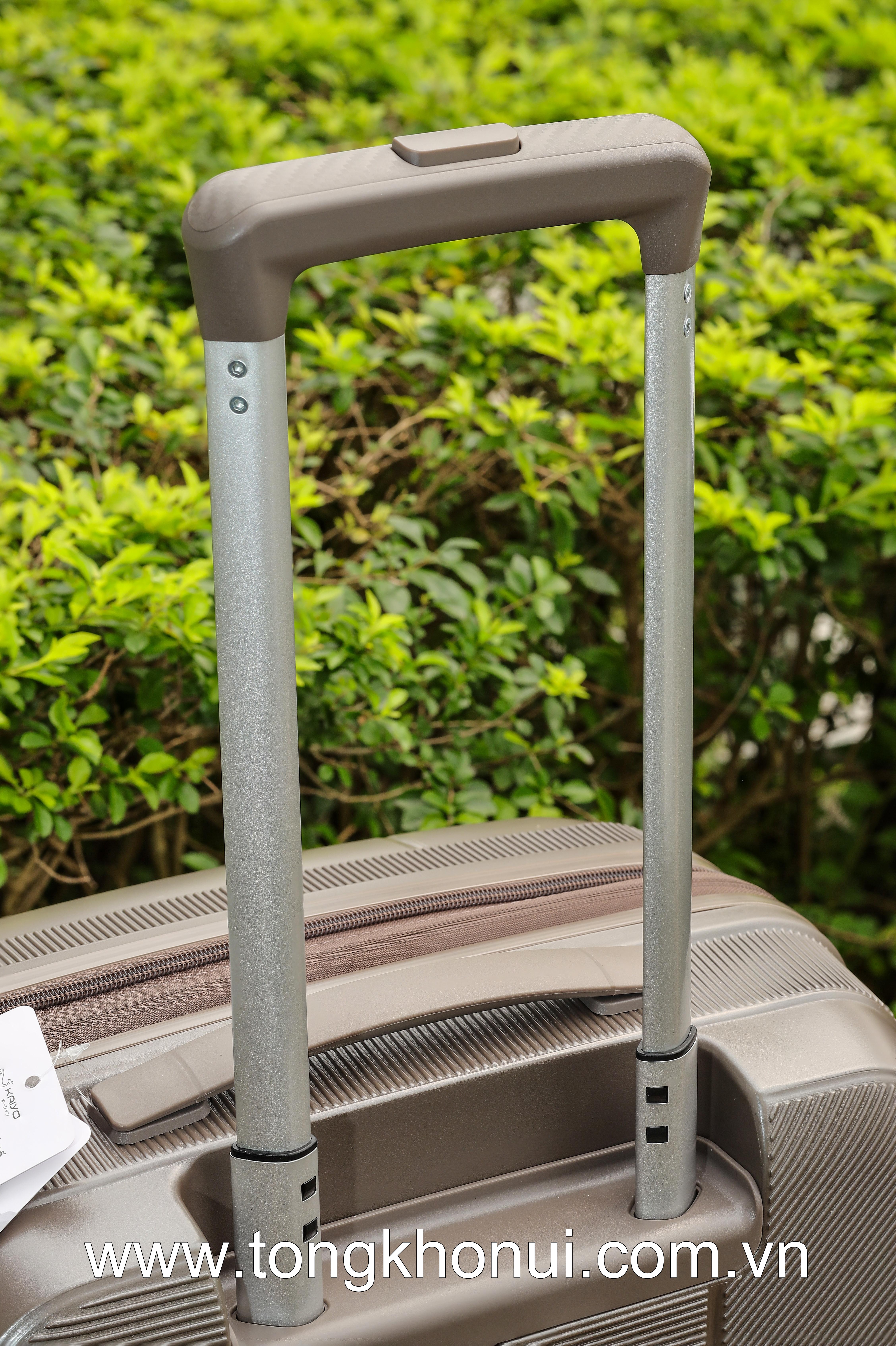 VALI CẦN KÉO KHOÁ SỐ TSA KAIYO 20 INCH, MÀU NÂU – MÃ KCT-9060/9385/9392 ảnh 5