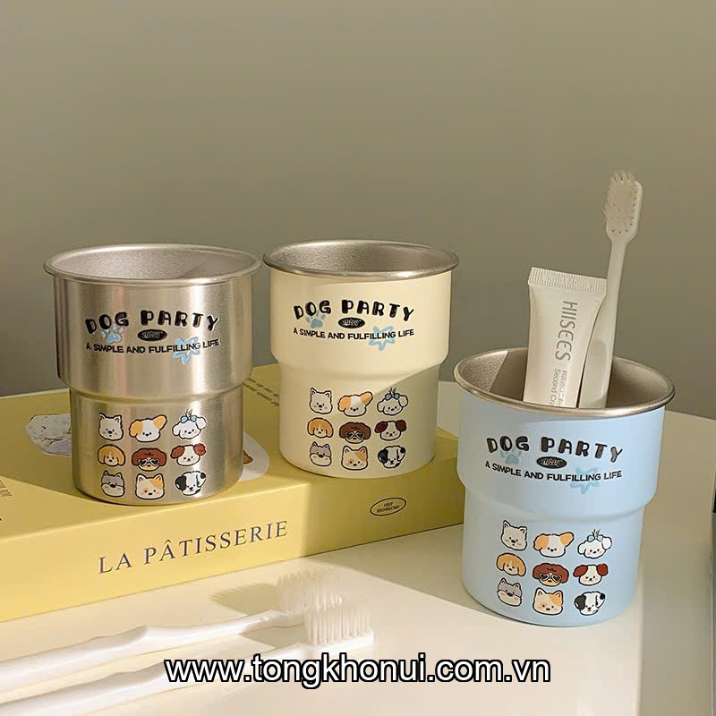 Cốc uống nước, đánh răng inox 304 Donahome, model: OC-CDRI, dung tích 500ml. ảnh 4