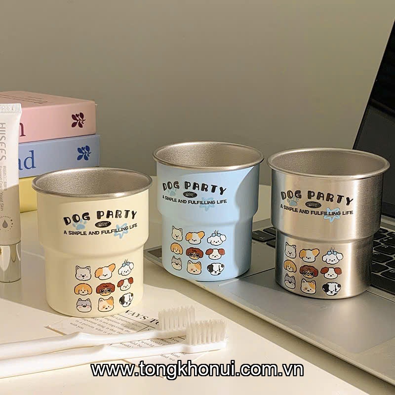 Cốc uống nước, đánh răng inox 304 Donahome, model: OC-CDRI, dung tích 500ml. ảnh 8