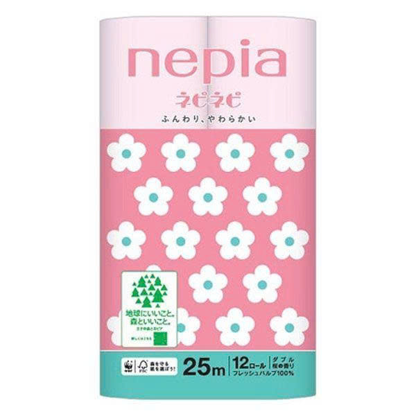 Giấy vệ sinh cao cấp  NEPIA 2 lớp (12 cuộn) ảnh 12