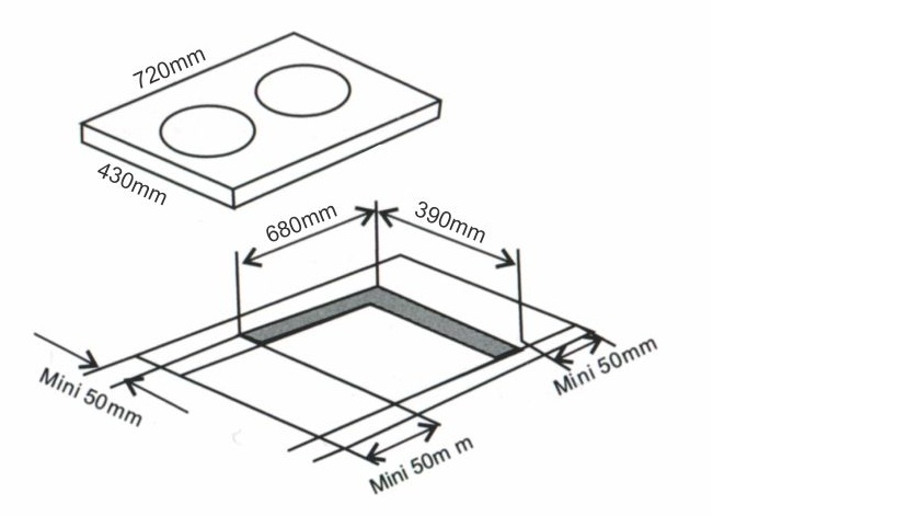 Bếp từ đôi Arber AB-266 ảnh 2