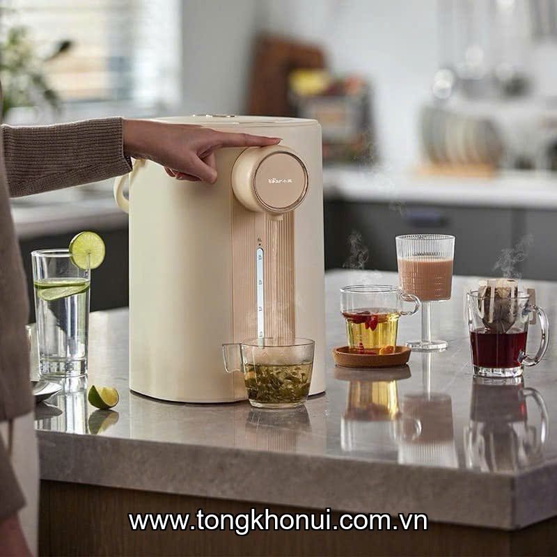 Bình thuỷ điện Bear 5LSB-BTD5L (màu kem) ảnh 3