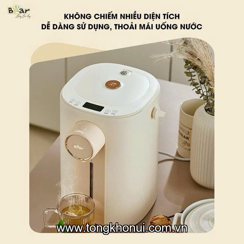 Bình thuỷ điện Bear 5LSB-BTD5L (màu kem) ảnh 7