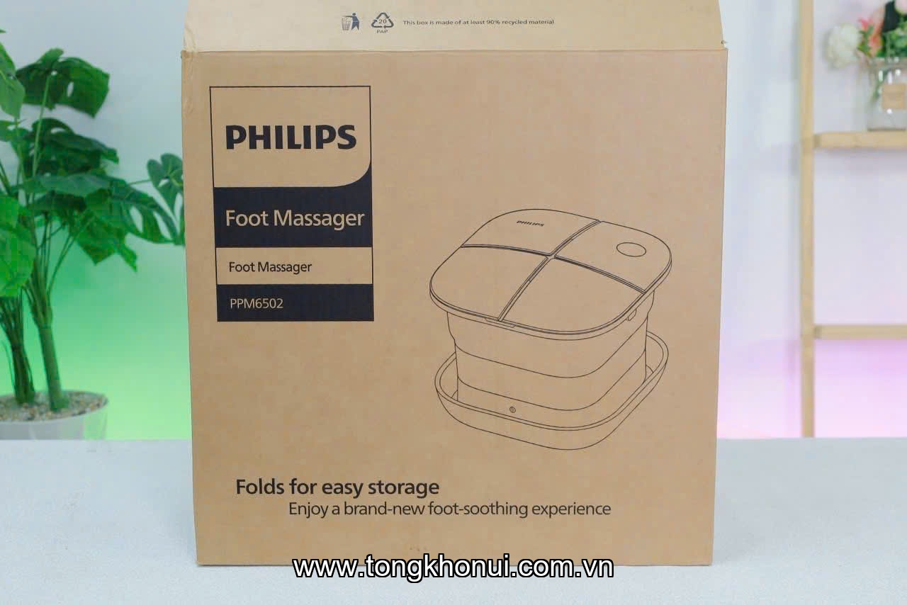 Máy massage chân PHILIPS PPM6502 ảnh 2