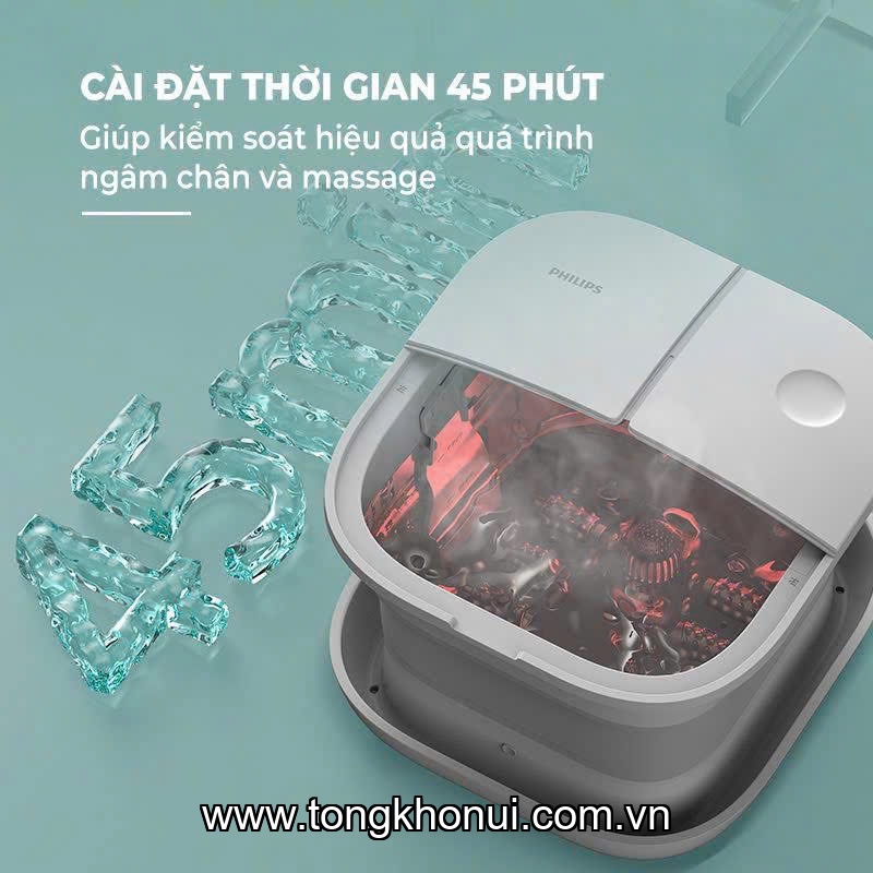 Máy massage chân PHILIPS PPM6502 ảnh 6