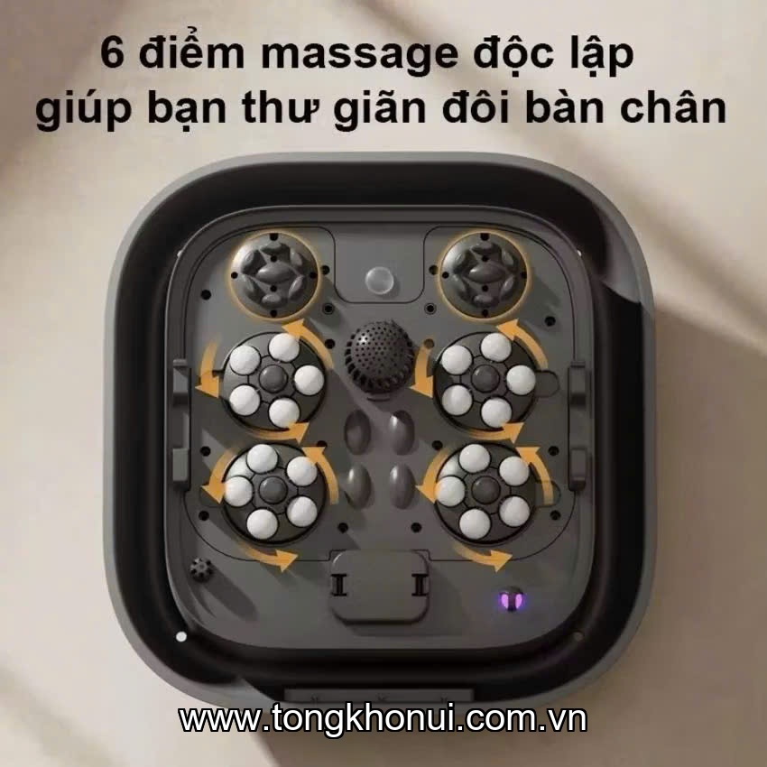Máy massage chân PHILIPS PPM6504 ảnh 4