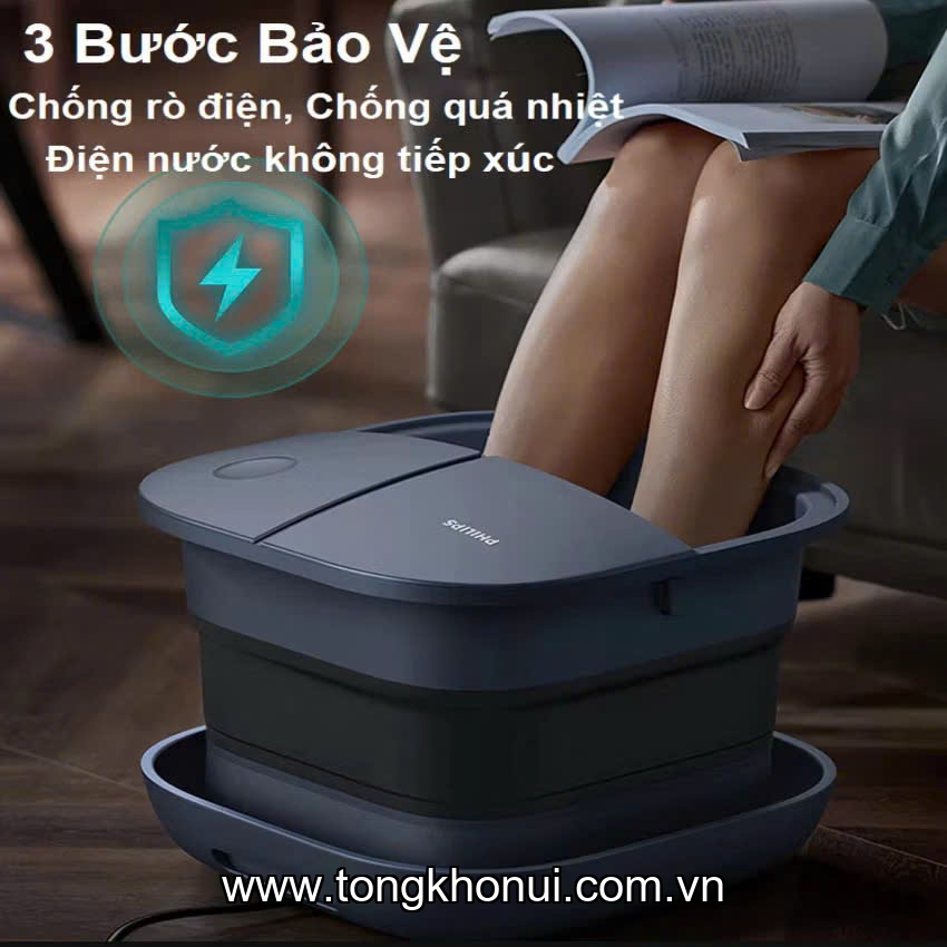Máy massage chân PHILIPS PPM6504 ảnh 7