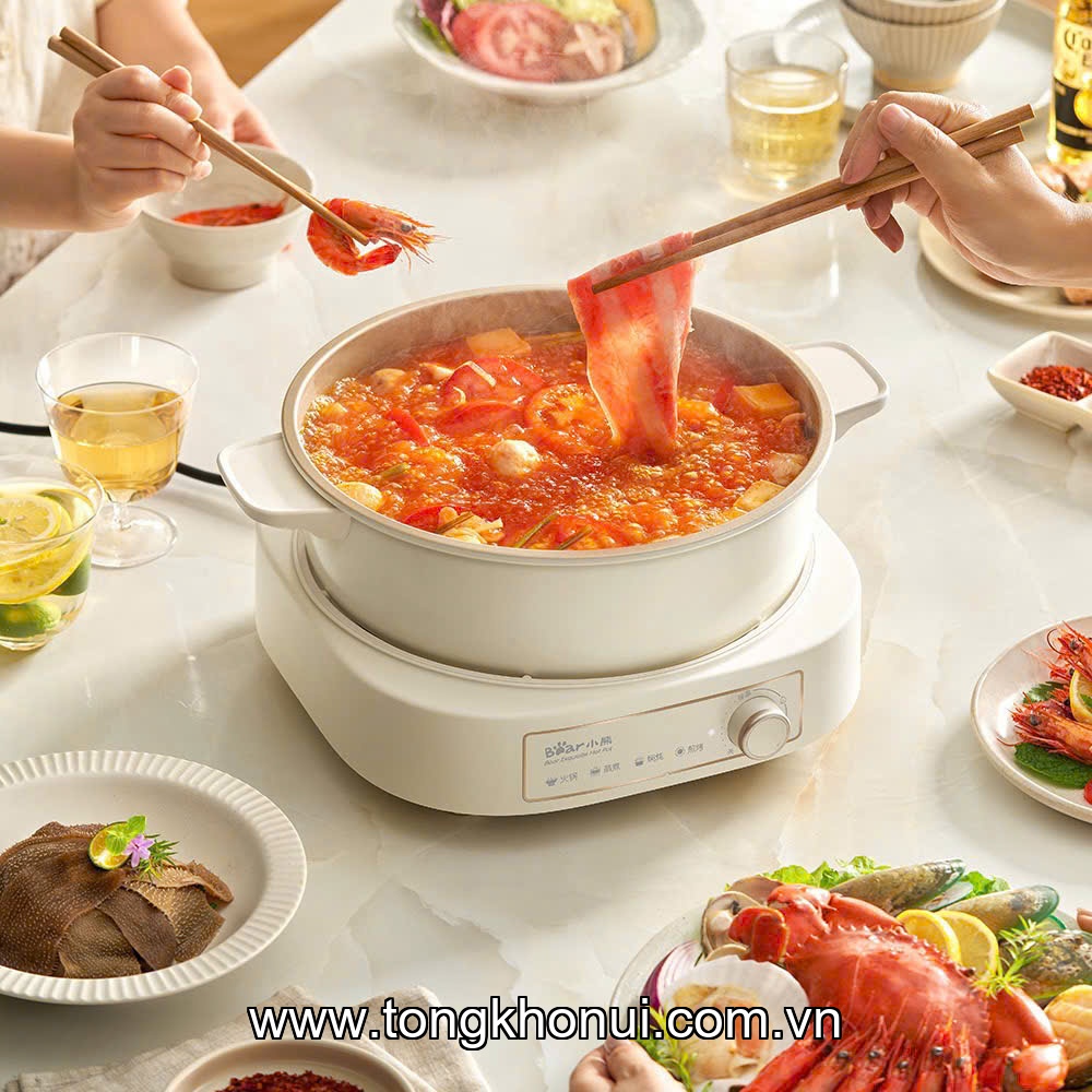 Nồi lẩu đa năng Bear HOP-505QT ảnh 6
