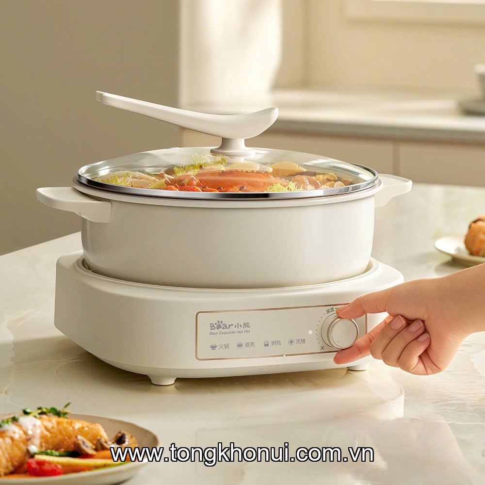 Nồi lẩu đa năng Bear HOP-505QT ảnh 7