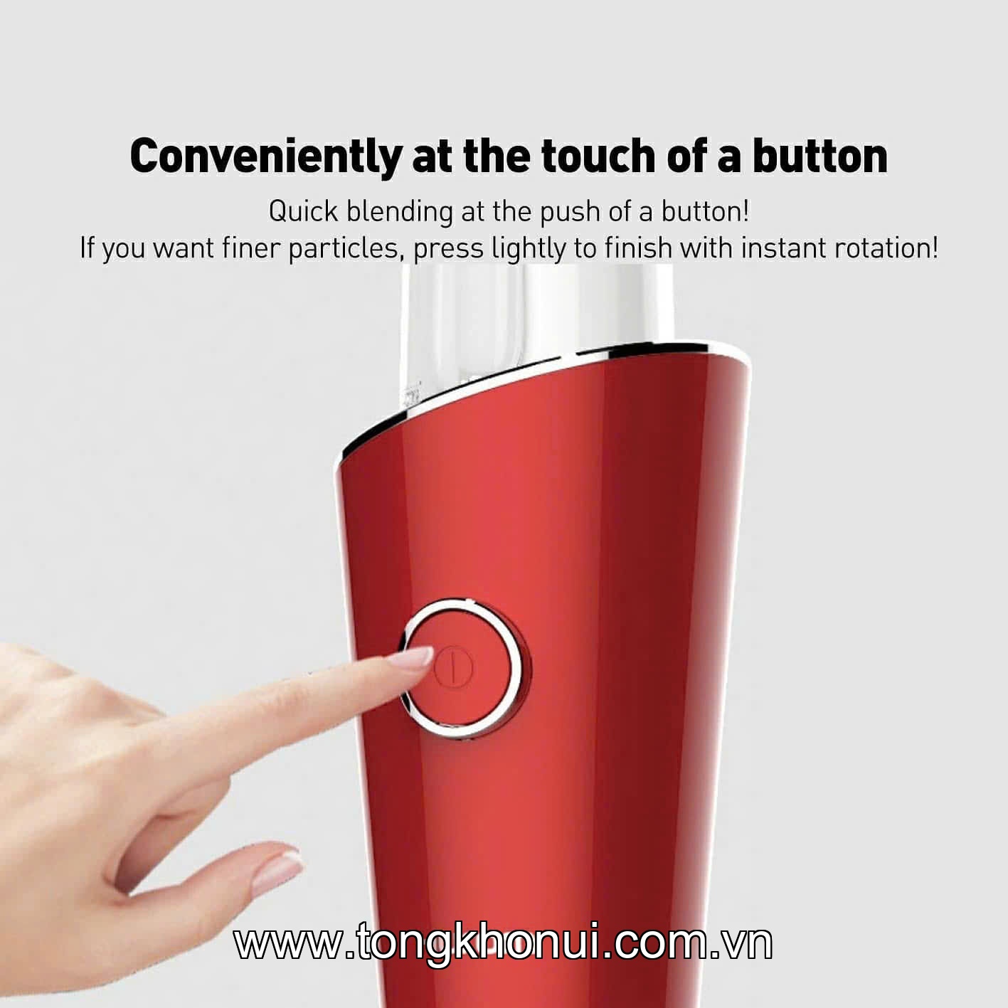 MÁY XAY SINH TỐ MINI HUROM BL-C01 – 250W 20.000 VÒNG/PHÚT, 2 CỐI TRITAN KÈM NẮP THỂ THAO, MANG ĐI MỌI NƠI! ảnh 7