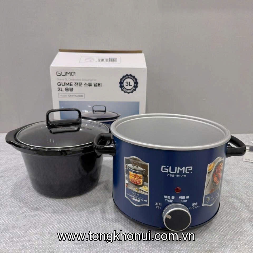 Nồi kho hầm chuyên dụng Gume dung tích 3L ảnh 1
