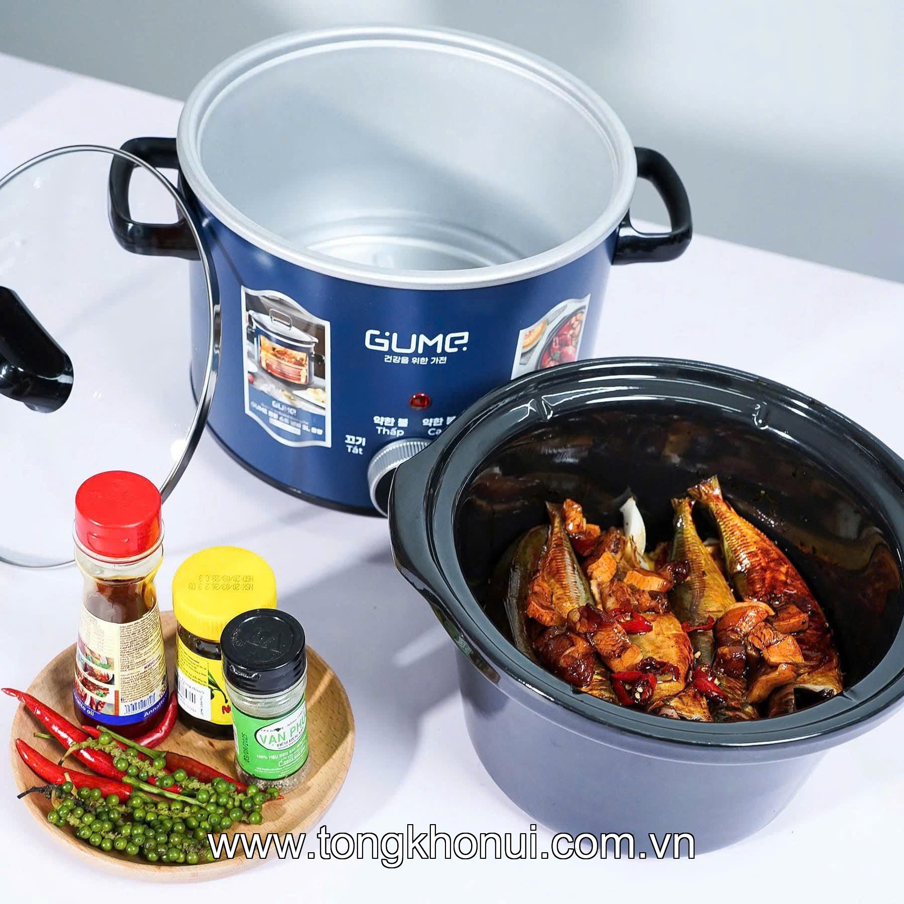 Nồi kho hầm chuyên dụng Gume dung tích 3L ảnh 9