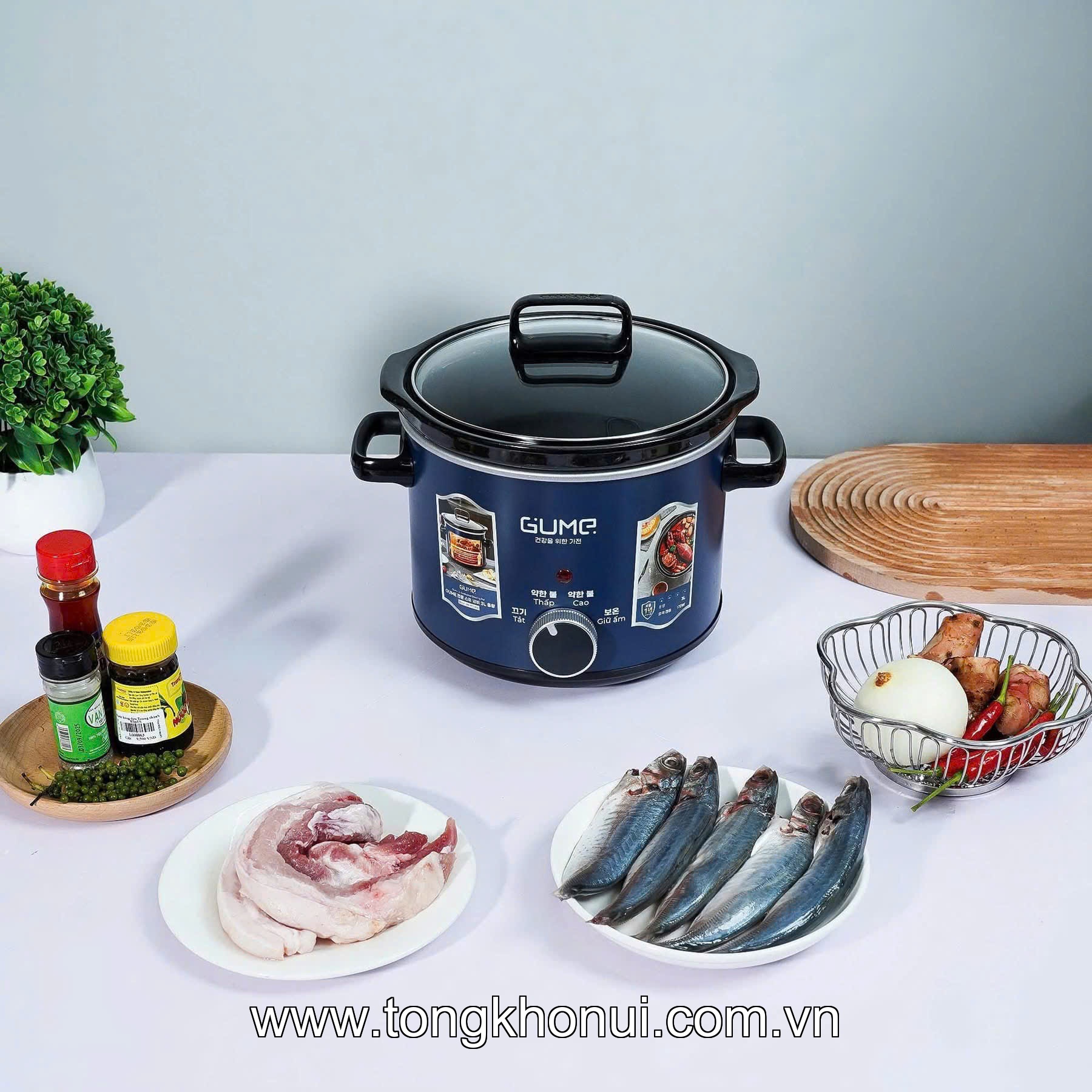 Nồi kho hầm chuyên dụng Gume dung tích 3L ảnh 13