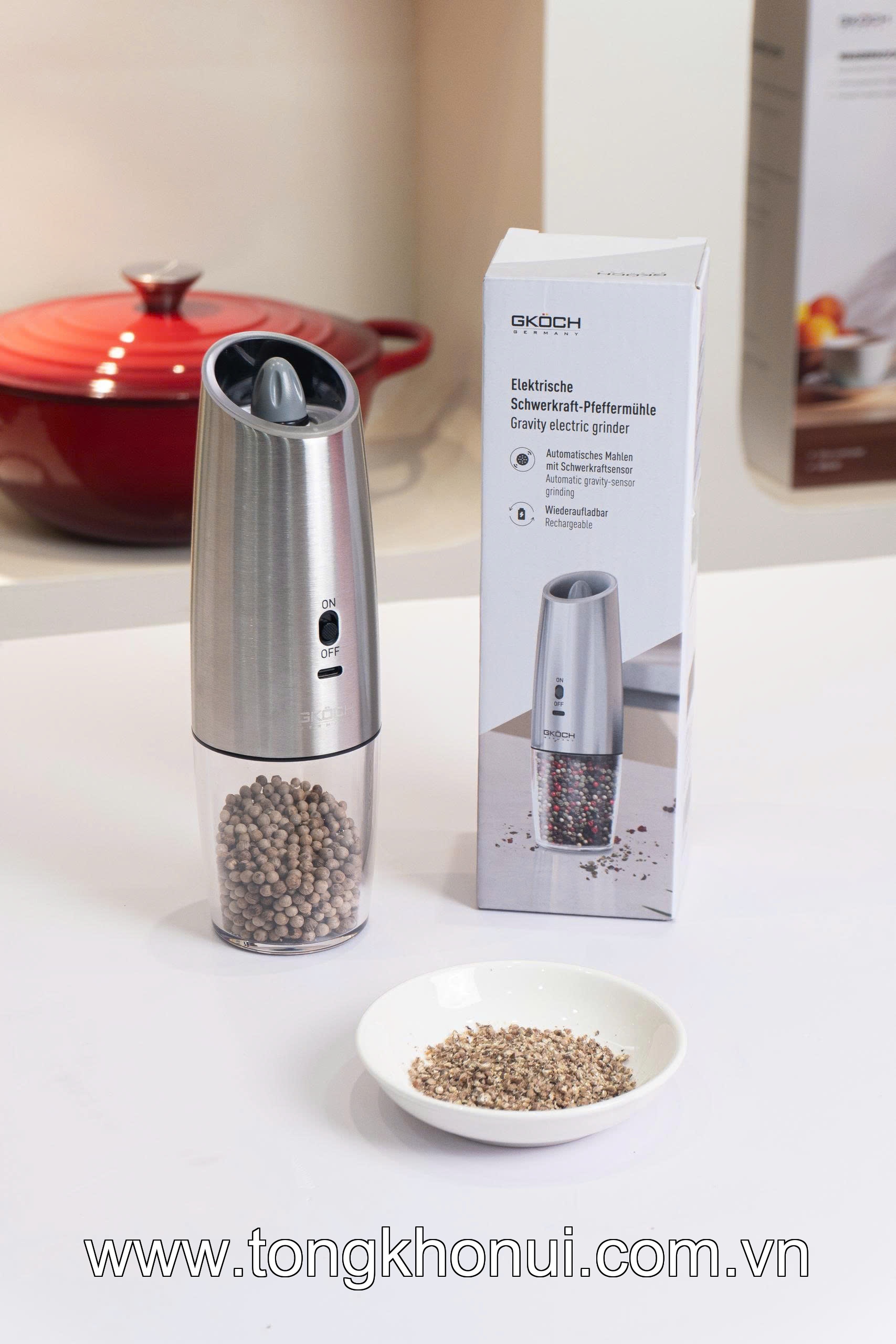 Máy xay tiêu trọng lực KUCHEN KU KYMQ-63B ảnh 6