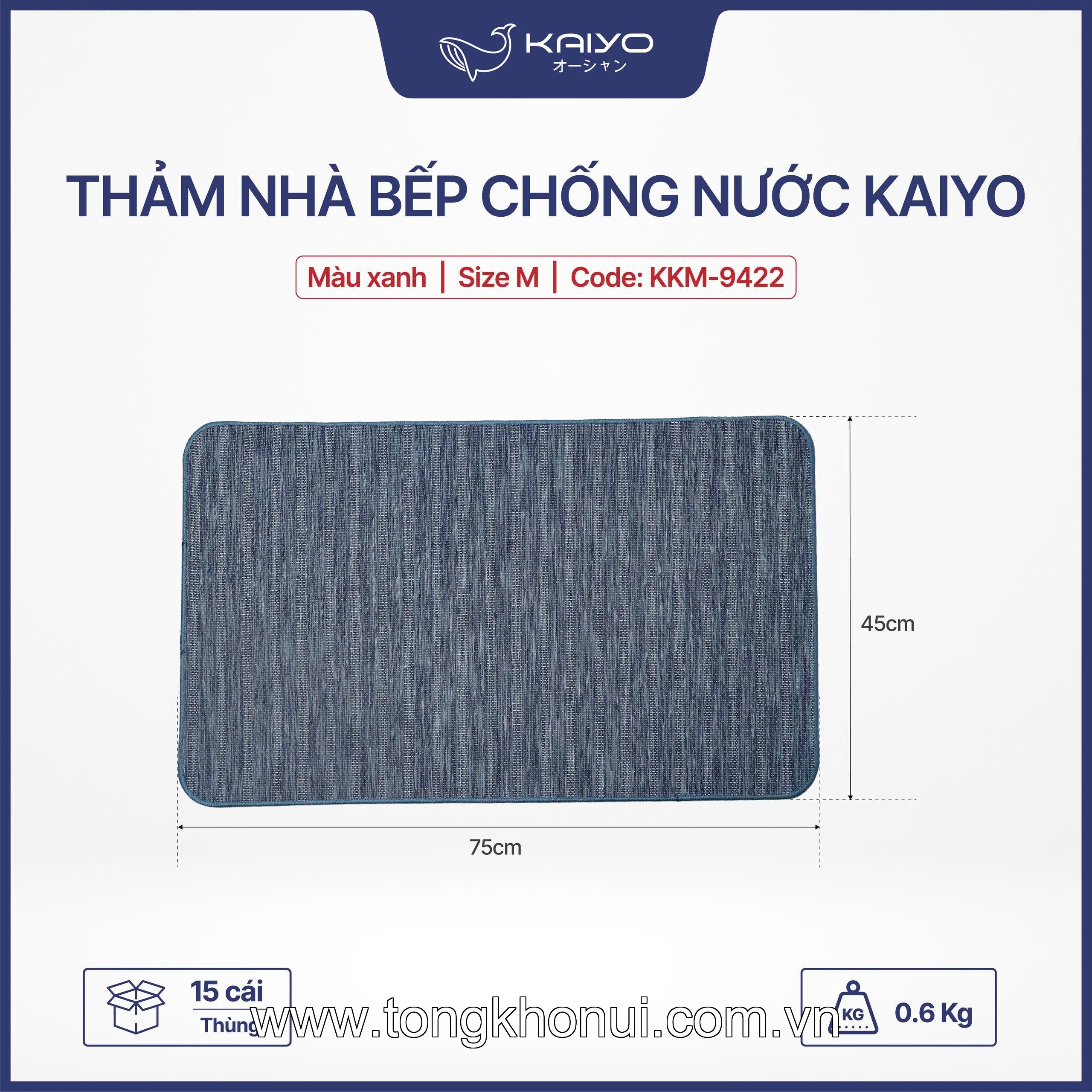 THẢM NHÀ BẾP CHỐNG NƯỚC KAIYO – BẾP SẠCH, KHÔ RÁO, VỆ SINH CỰC NHÀN! ảnh 18