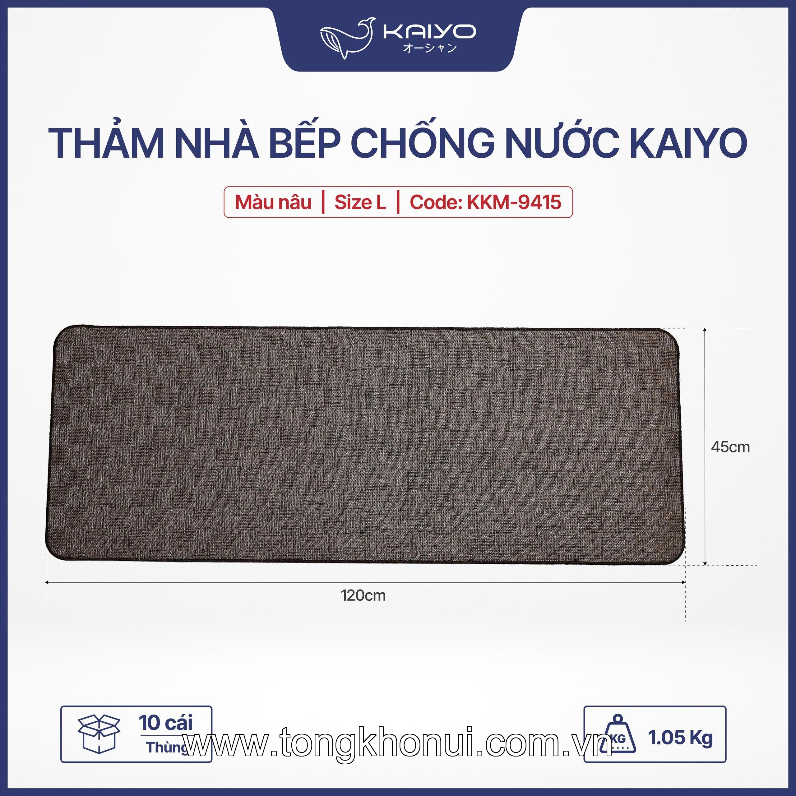 THẢM NHÀ BẾP CHỐNG NƯỚC KAIYO – BẾP SẠCH, KHÔ RÁO, VỆ SINH CỰC NHÀN! ảnh 20