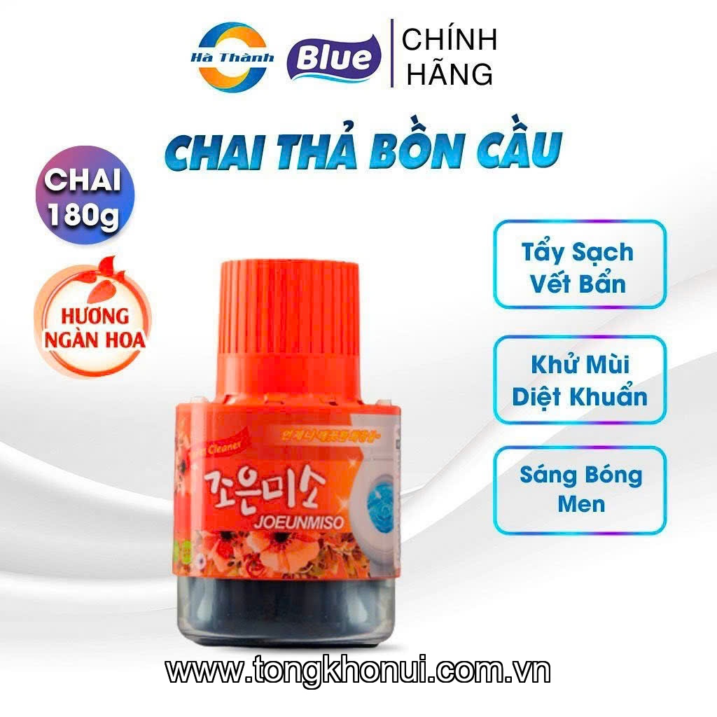 Chai tẩy vệ sinh toilet Chung Blue 180g (QC*24) ( Cốc tím ) ảnh 5
