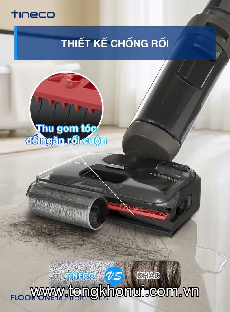 Máy lau sàn hút bụi Tineco Floor One S6 Stretch Extreme ảnh 10