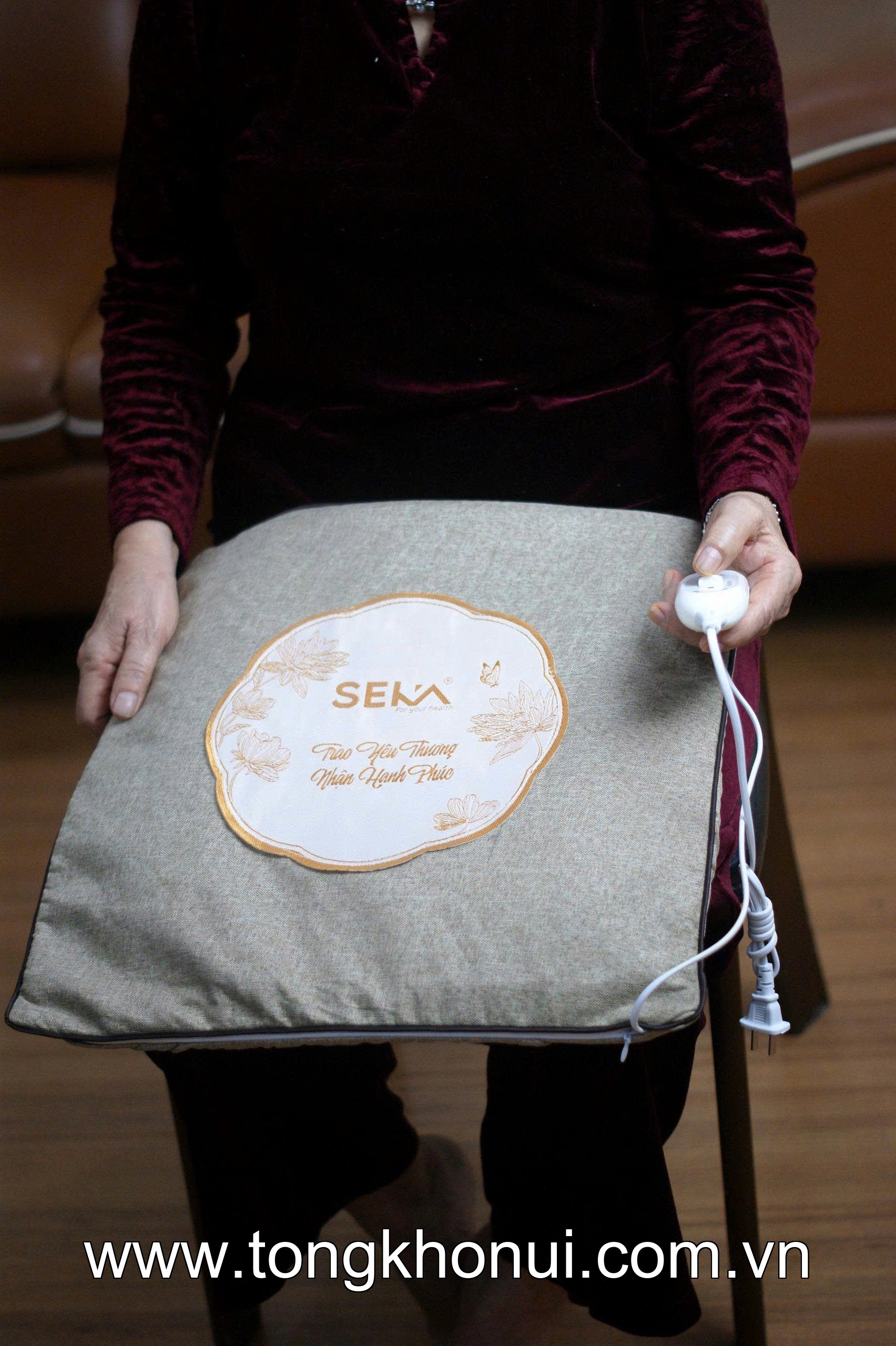 Thảm ngồi ngải cứu sưởi ấm SEKA, model: SKG660 ảnh 2