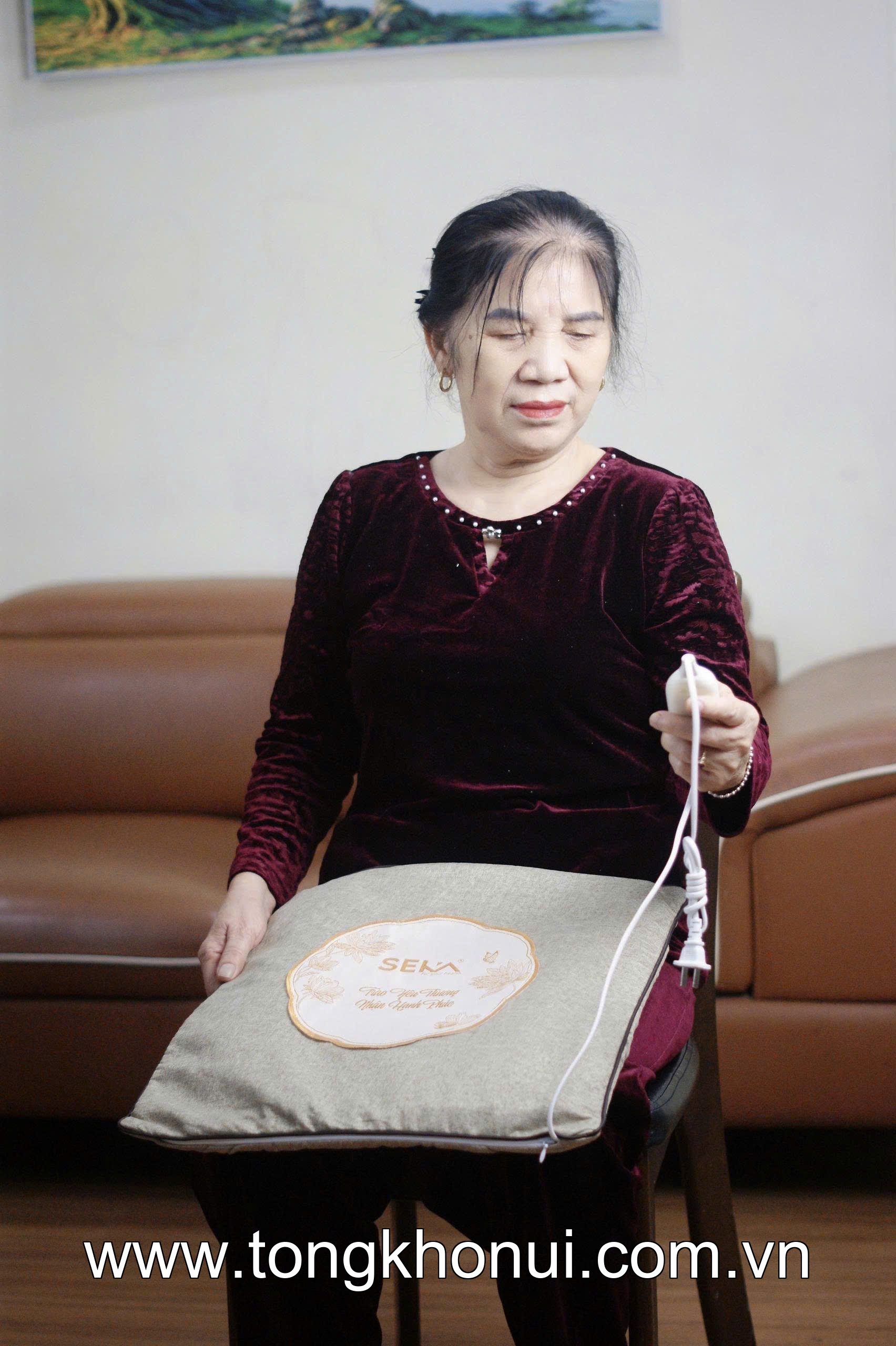 Thảm ngồi ngải cứu sưởi ấm SEKA, model: SKG660 ảnh 7