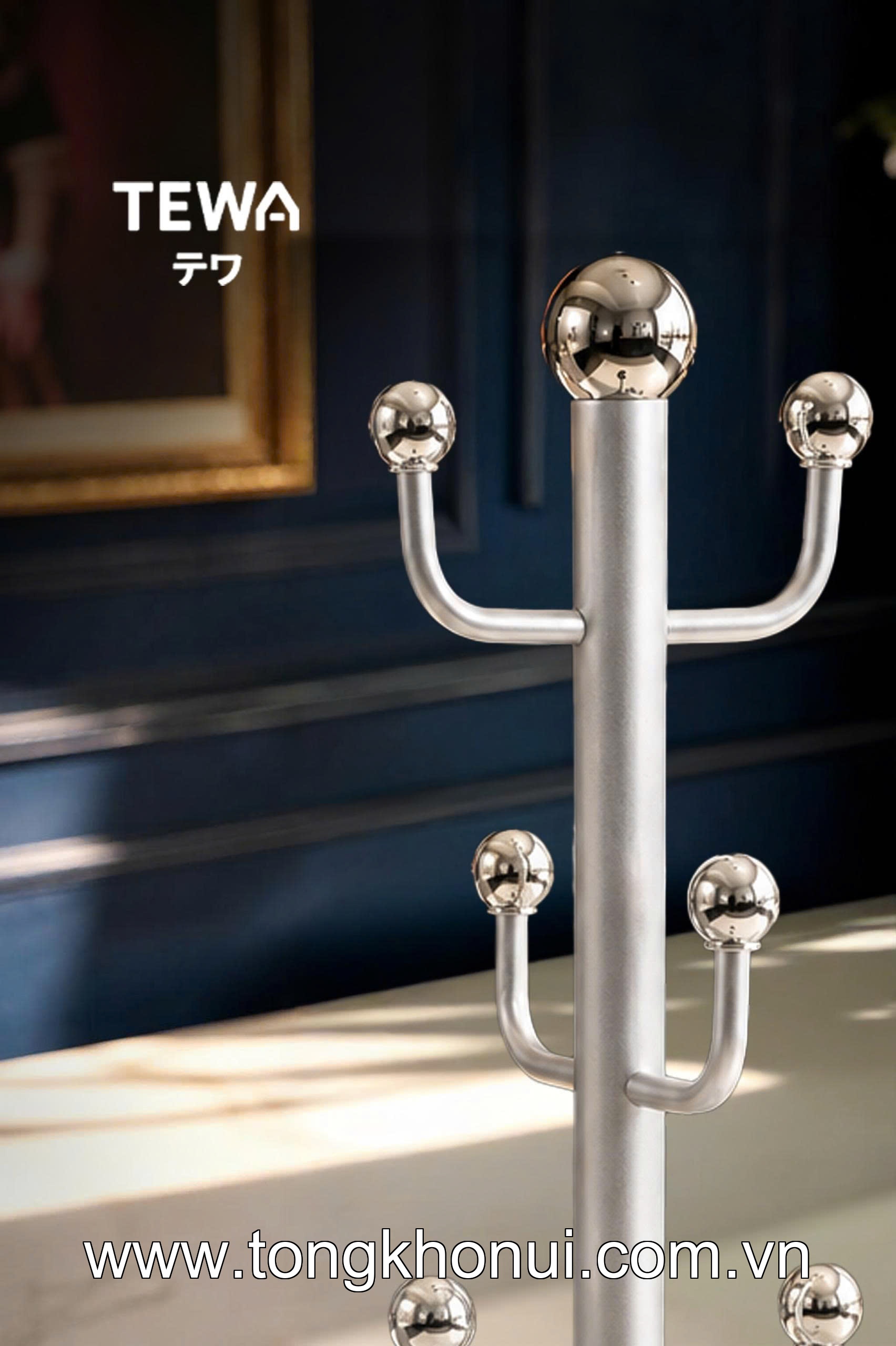 GIÁ 6 MÓC TREO CỐC ĐẾ TRÒN TEWA 40CM 80089 – GỌN GÀNG, TIỆN DỤNG, DECOR CỰC XINH ảnh 14