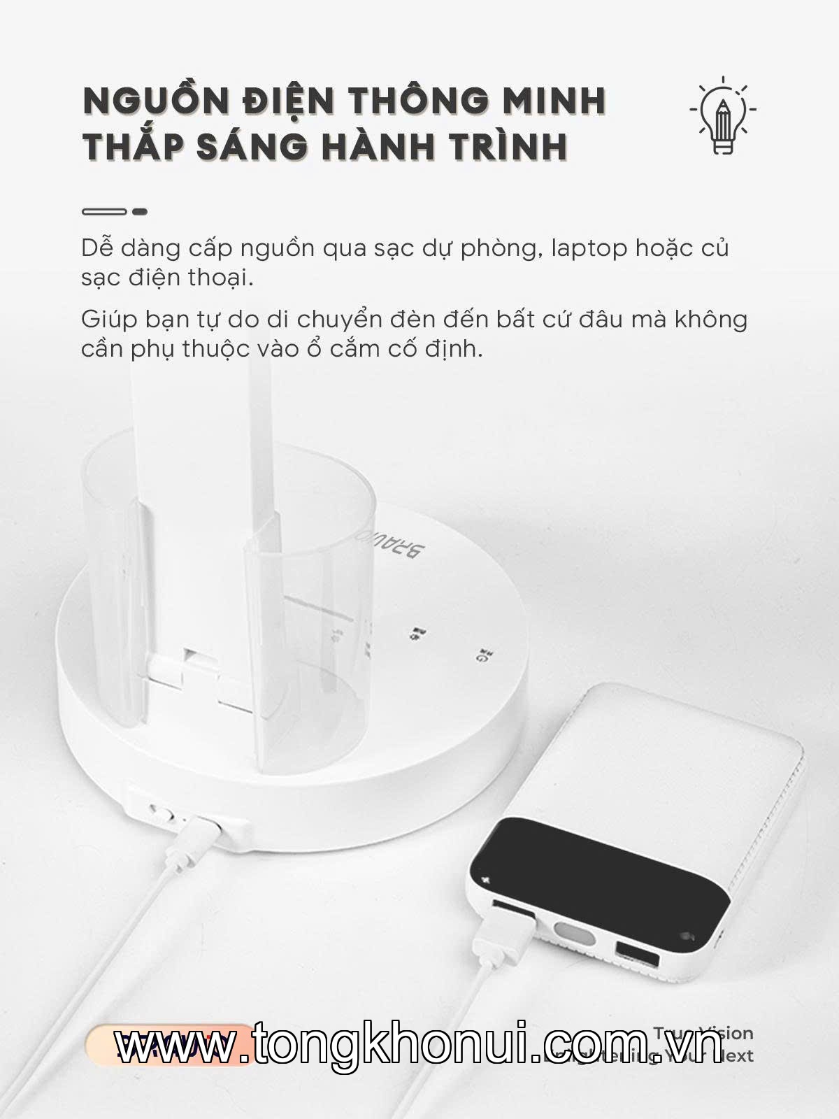 Đèn LED để bàn (DESK LAMP) Bravio Lumi C10 - Tiêu Chuẩn (LDE-BR-LUM-C10-ST-WH-CBA) ảnh 5