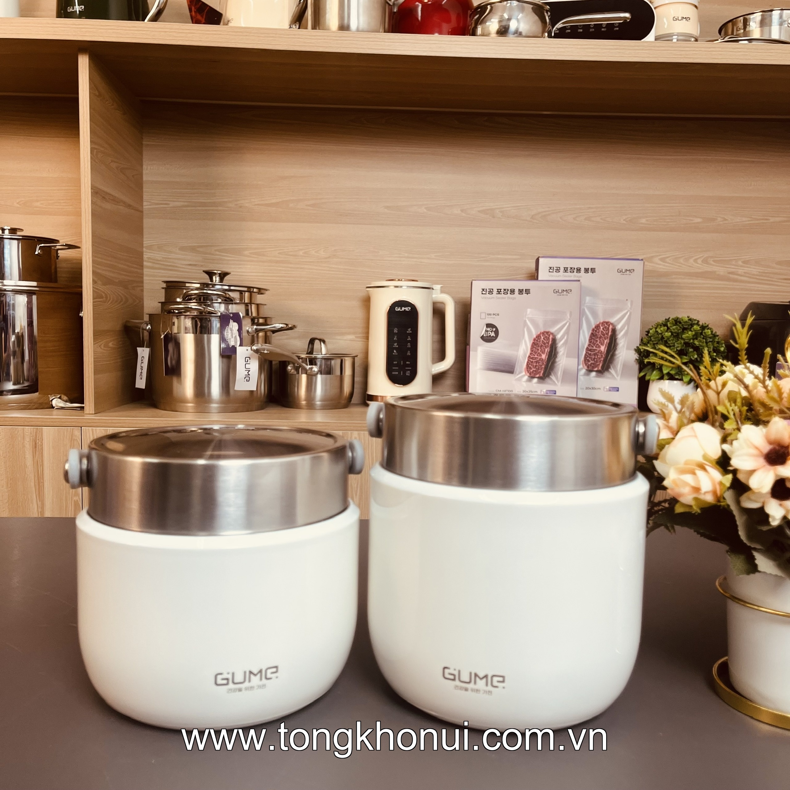 BỘ ĐÔI CẶP LỒNG GIỮ NHIỆT GUME KOREA 1.2/1.5L – BỮA CƠM NHÀ LUÔN TIỆN LỢI ảnh 16