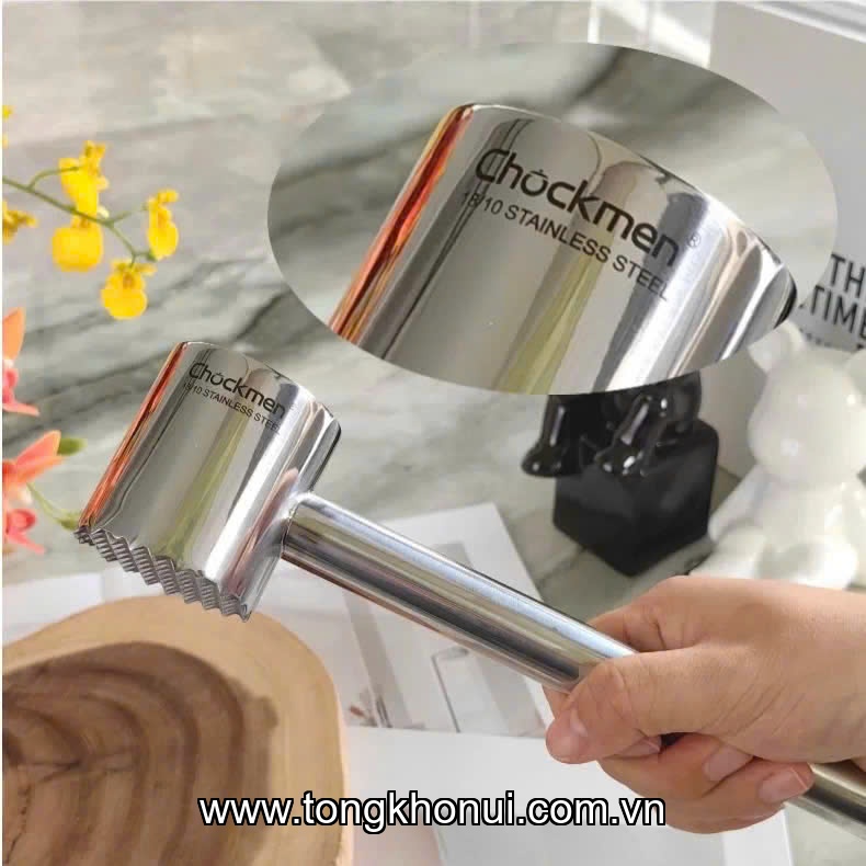 Búa dằm thịt Chockmen 25cm inox 18/10 - C809 model: CKM-JYMH25 ảnh 2