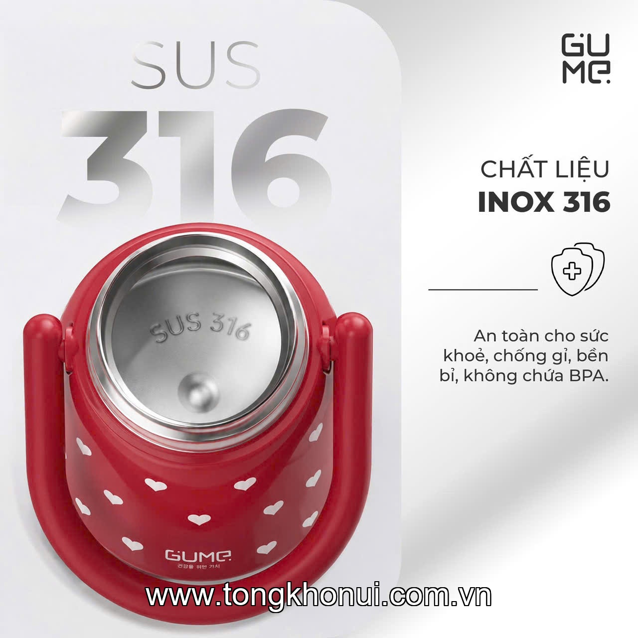 BÌNH Ủ CHÁO GUME KOREA 900ML – GIỮ NHIỆT TIỆN LỢI, ĐA NĂNG CHO CẢ NHÀ ảnh 12