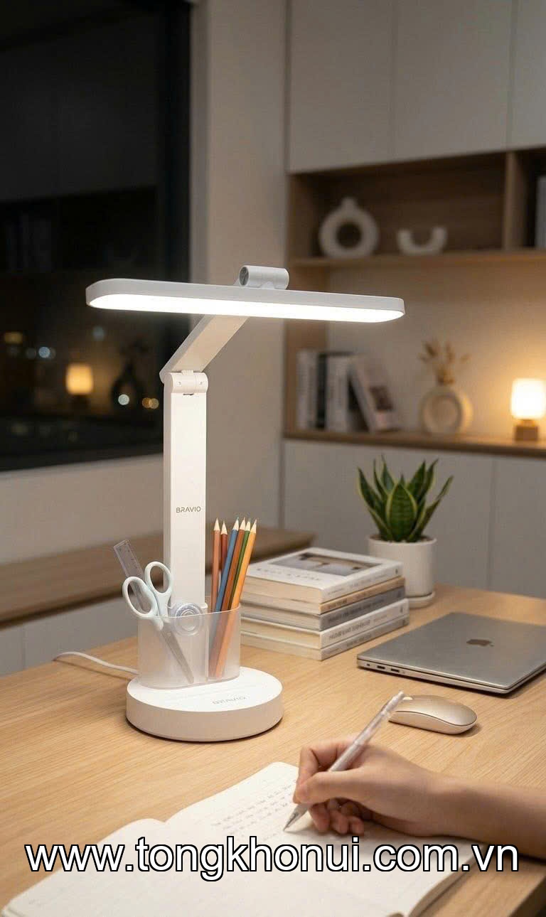 Đèn LED để bàn (DESK LAMP) Bravio Lumi C10 - Tiêu Chuẩn (LDE-BR-LUM-C10-ST-WH-CBA) ảnh 19