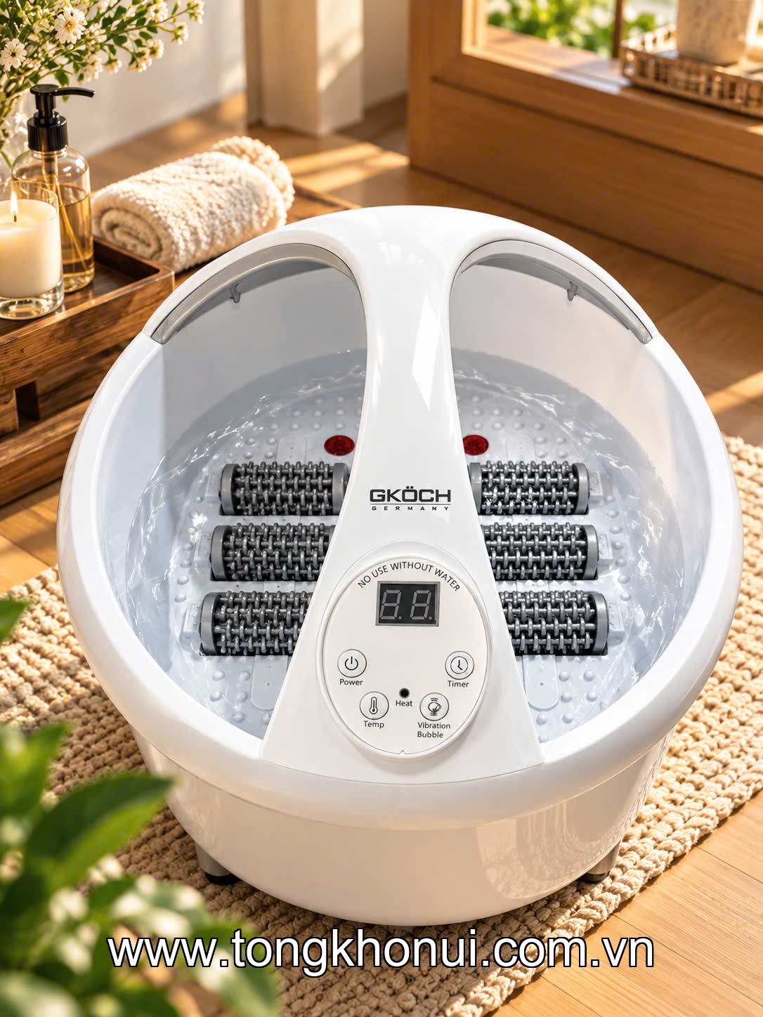 Bồn ngâm chân massage Gkoch, model SS-606D ảnh 14