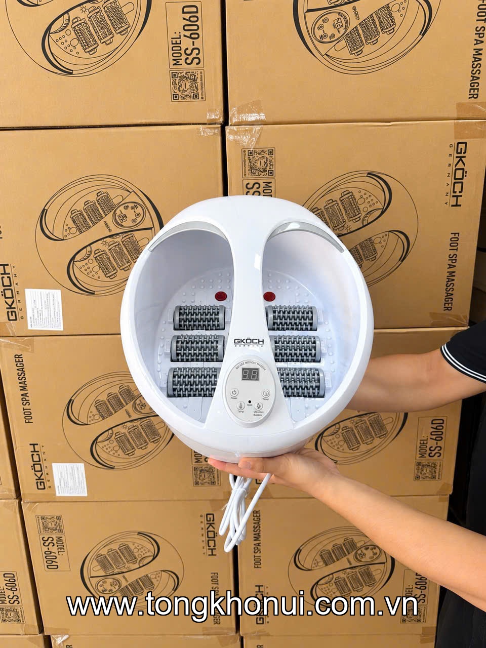 Bồn ngâm chân massage Gkoch, model SS-606D ảnh 17
