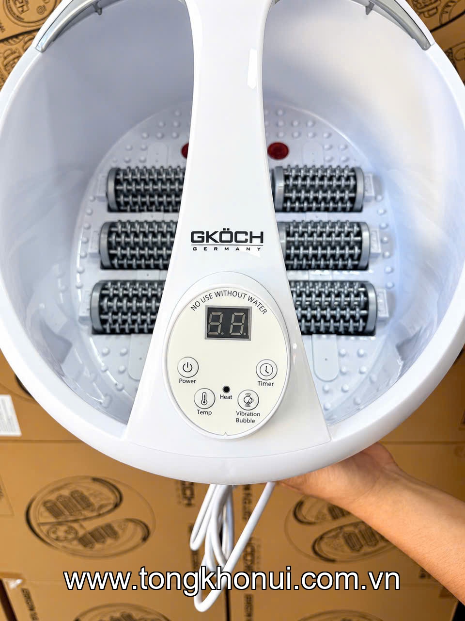 Bồn ngâm chân massage Gkoch, model SS-606D ảnh 18