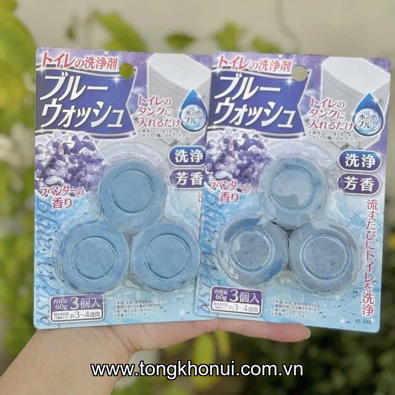 Viên thả bồn cầu xả nước Seiwa Pro hương bạc hà set 3 ảnh 7