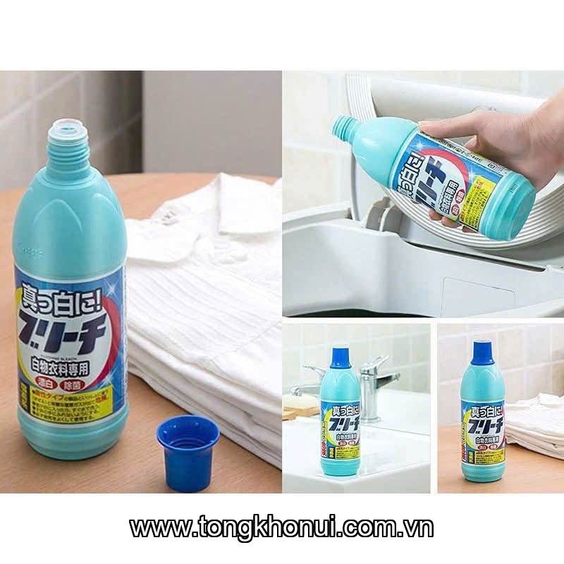 Nước tẩy quần áo Rocket 600ml - 4903367302359 ảnh 6