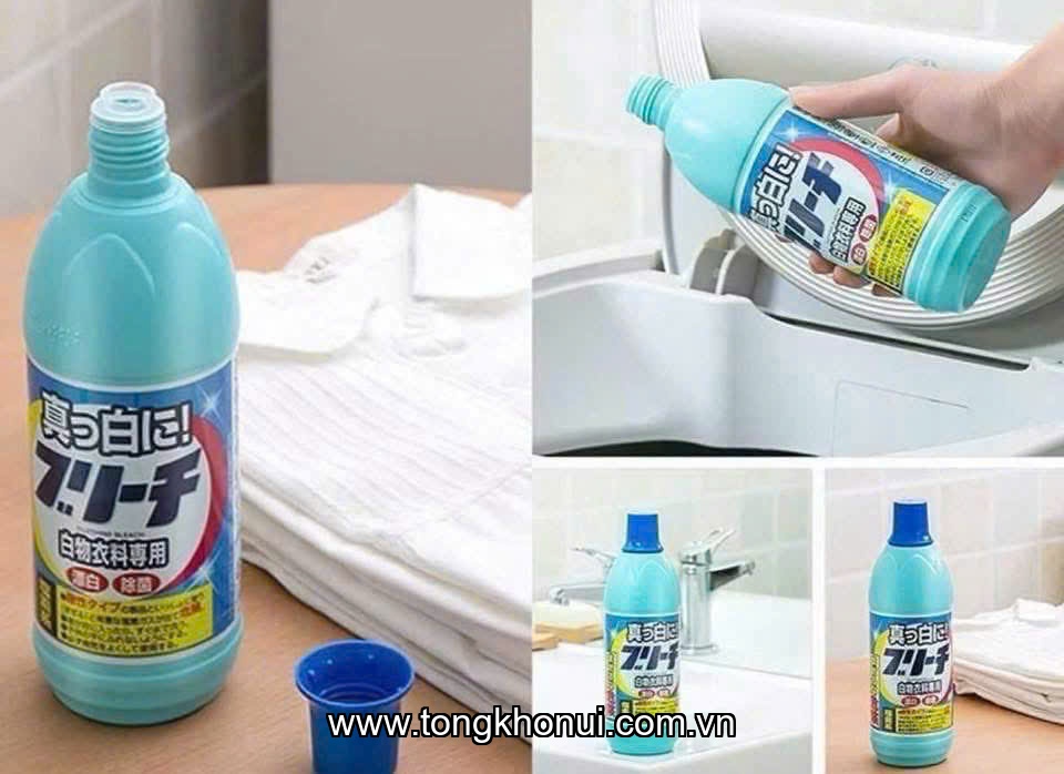 Nước tẩy quần áo Rocket 600ml - 4903367302359 ảnh 10
