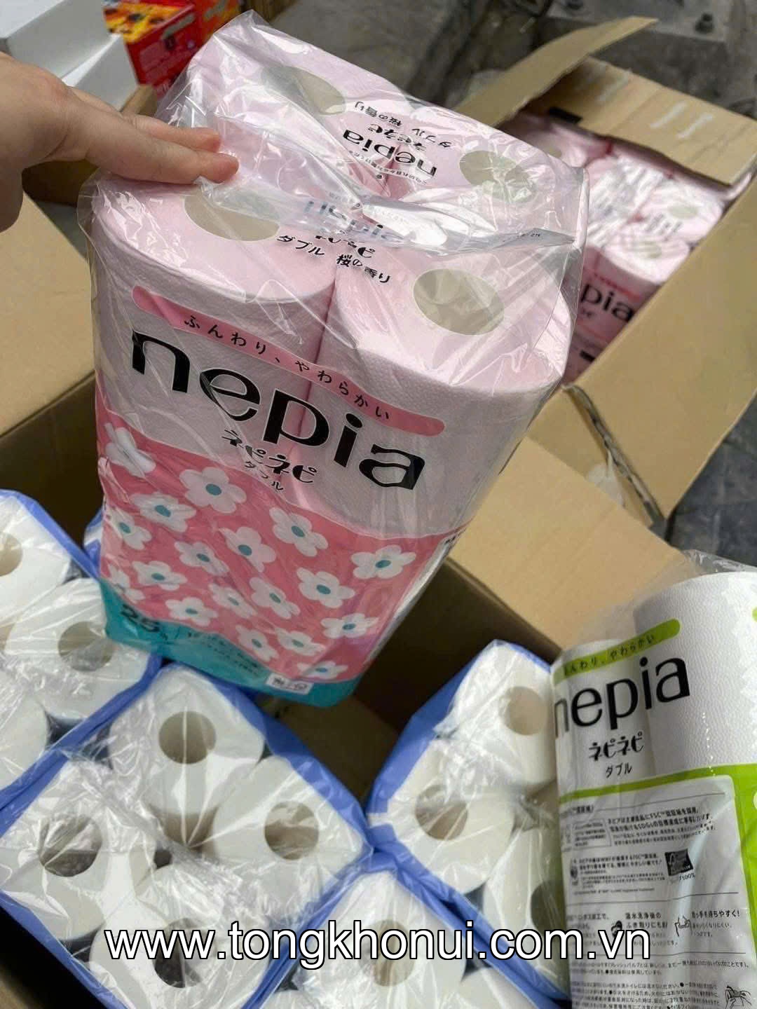 Giấy vệ sinh cao cấp  NEPIA 2 lớp (12 cuộn) ảnh 5