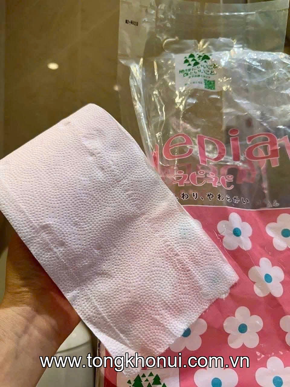 Giấy vệ sinh cao cấp  NEPIA 2 lớp (12 cuộn) ảnh 7