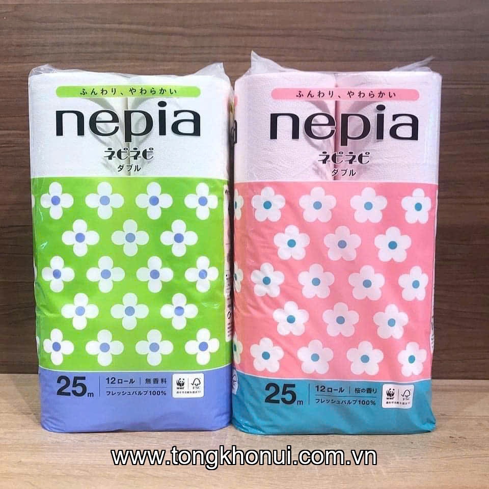 Giấy vệ sinh cao cấp  NEPIA 2 lớp (12 cuộn) ảnh 10